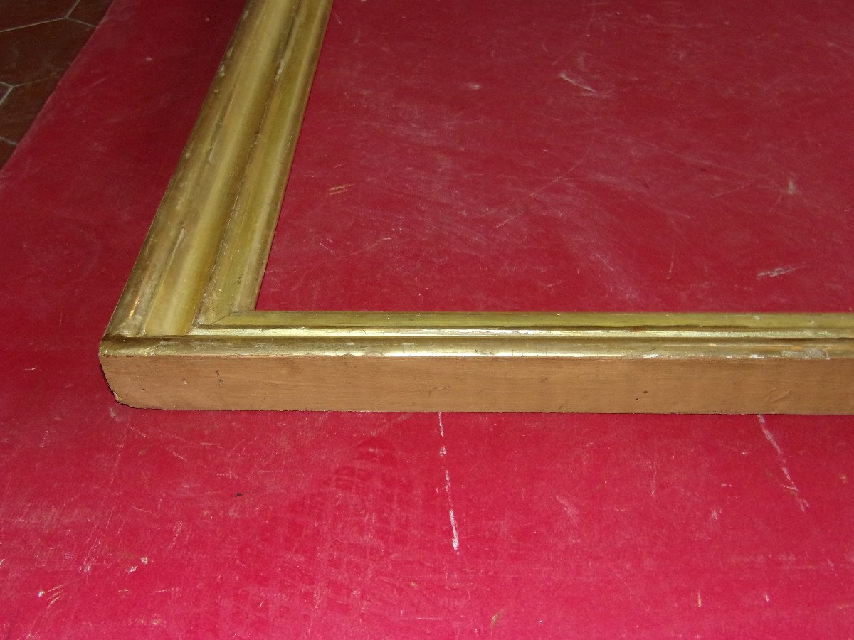 19th Century Frame, In Golden Wood.-photo-3