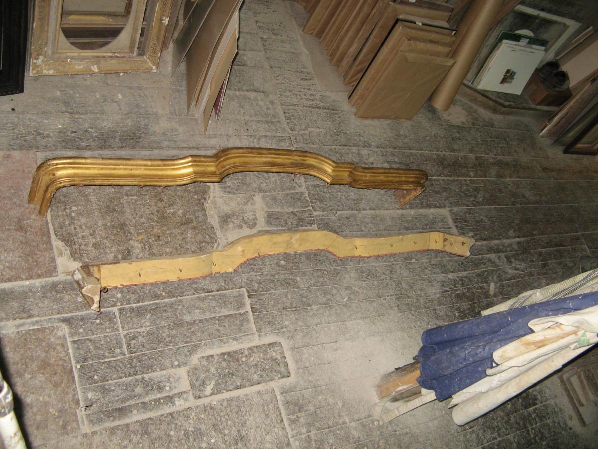 Paire De Cantonnières à Rideaux 19ème.-photo-4
