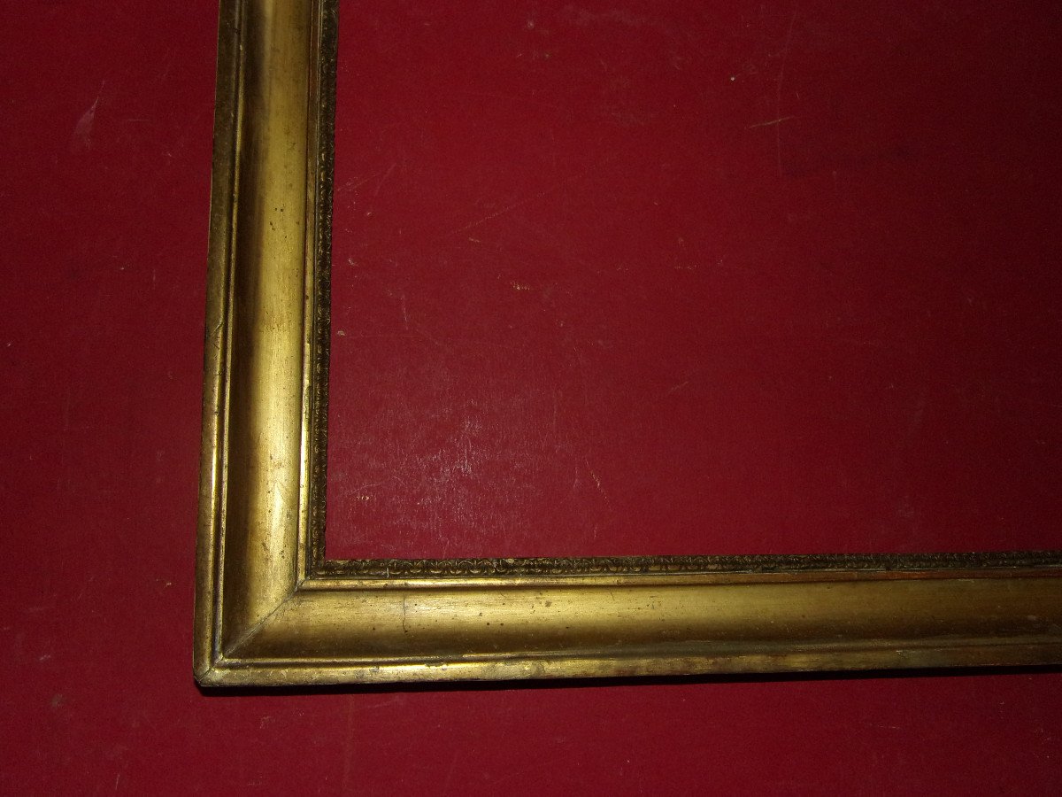 18th Century Frame, Louis XVI In Golden Wood.-photo-1