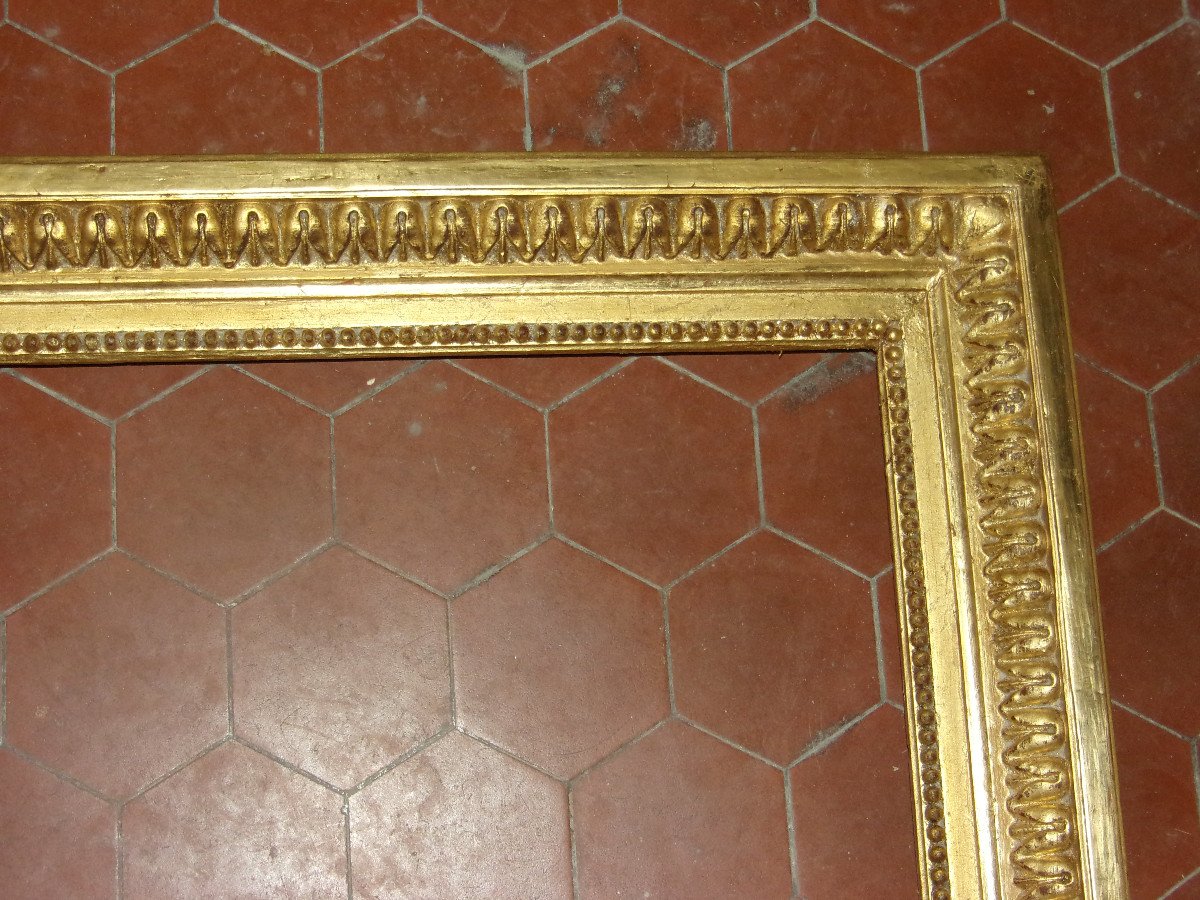 19th Century Frame, In Golden Wood.-photo-3