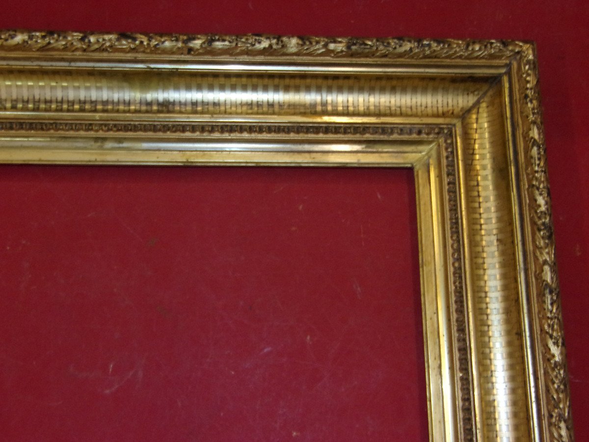 19th Century Frame, In Gilded Wood.-photo-3