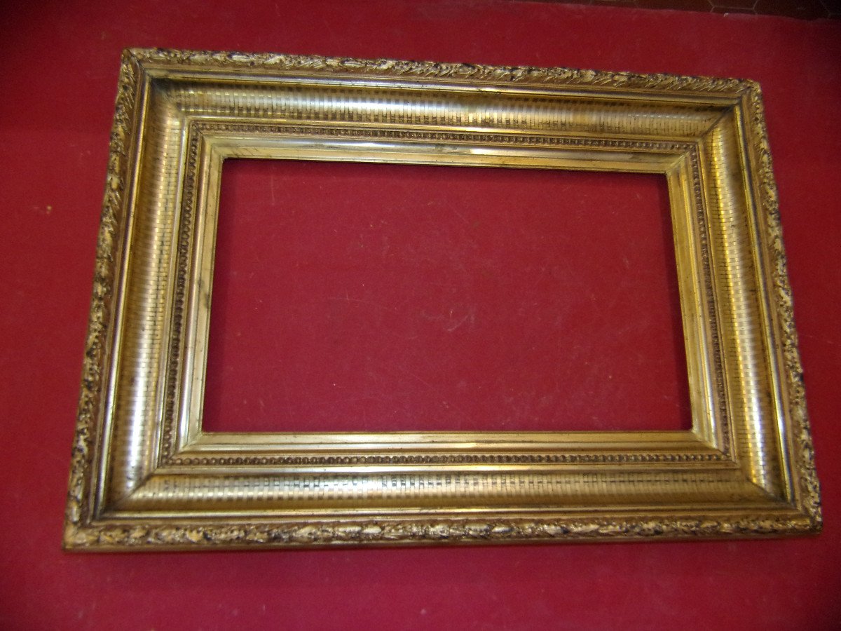 19th Century Frame, In Gilded Wood.