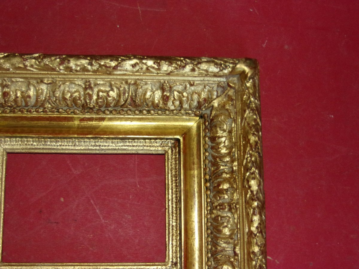 19th Century Frame, In Gilded Wood.-photo-3