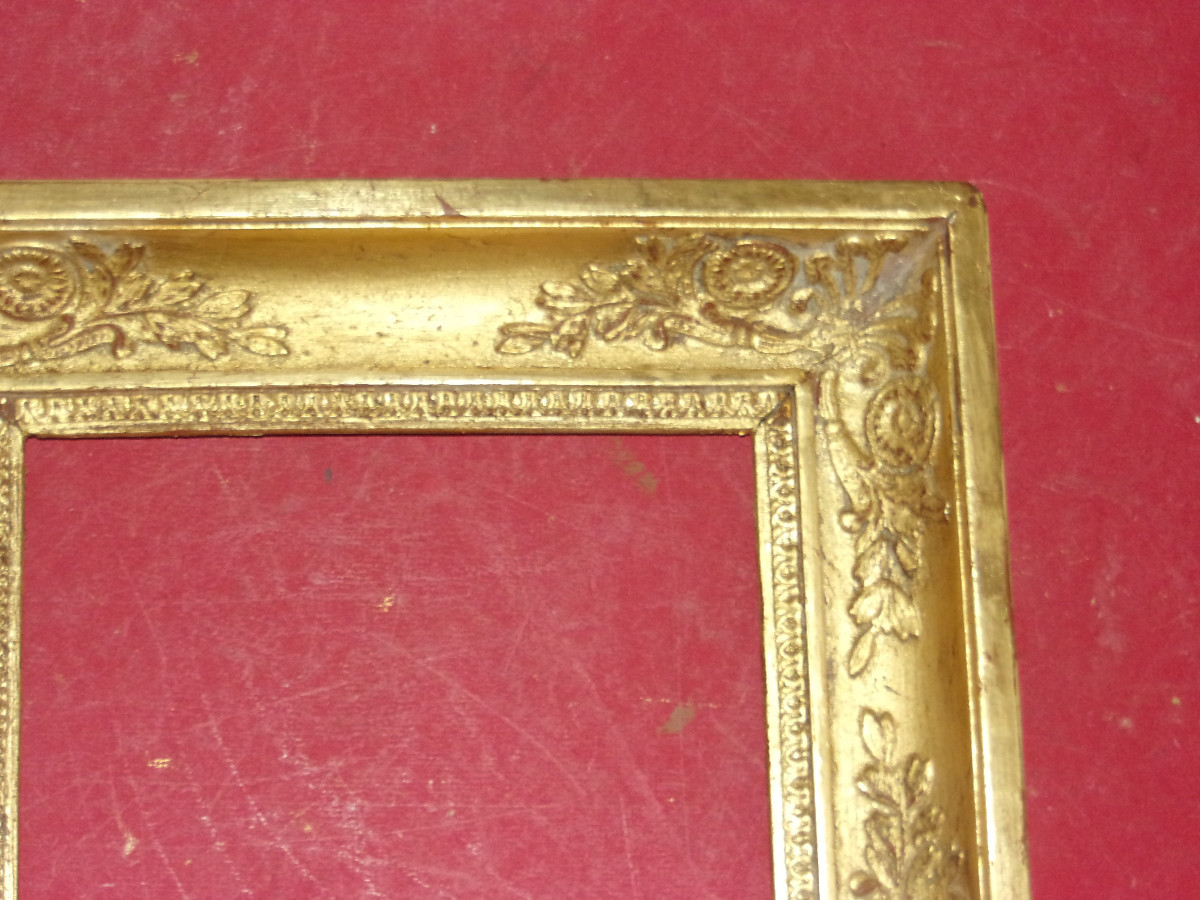 19th Century Frame, In Gilded Wood.-photo-3