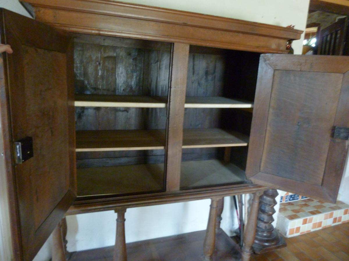  Cabinet,  Credence  époque 17 ème.-photo-2