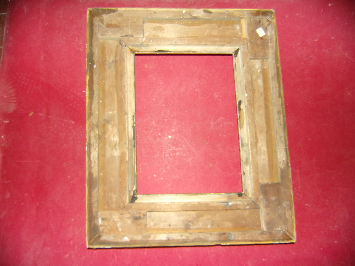 19th Century Frame, In Gilded Wood.-photo-4