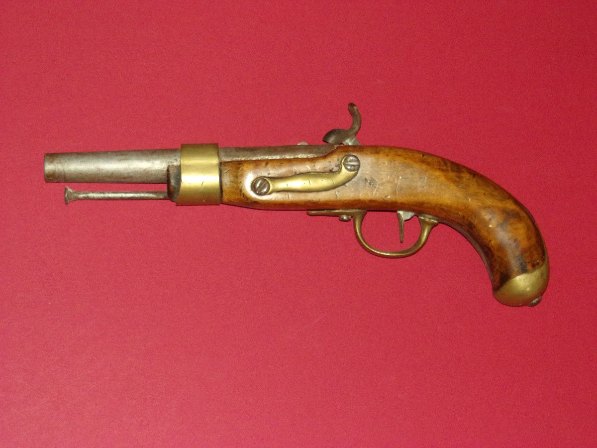 Pistolet de Gendarme modèle 1822  époque 19ème.-photo-2