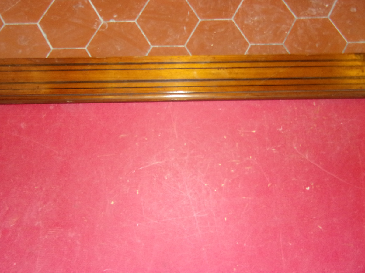  Large Pair Of Pitchpine Wood Frames, 19th Century.-photo-3