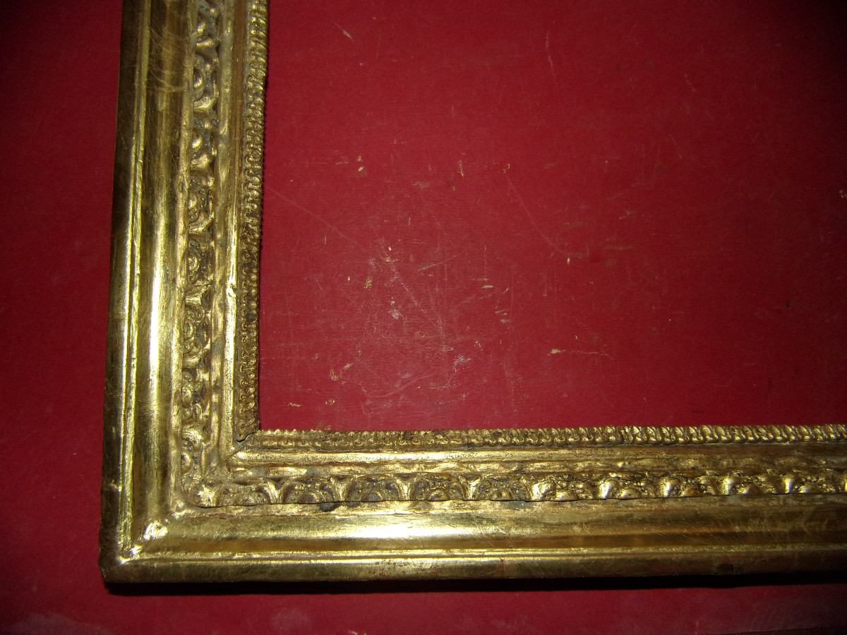 19th Century Frame, In Gilded Wood.-photo-1
