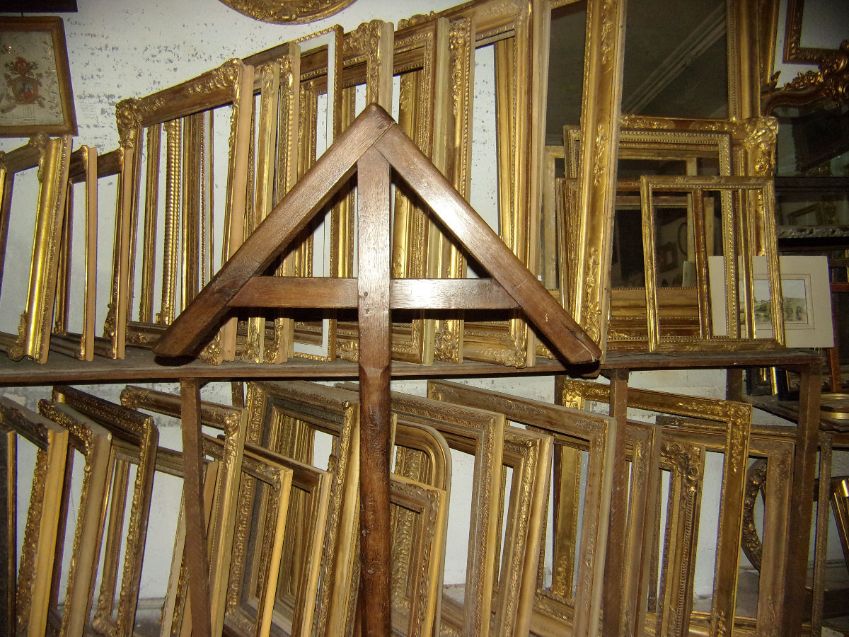 Sacristy Chasuble Stand, In Oak, 18th Century.-photo-6