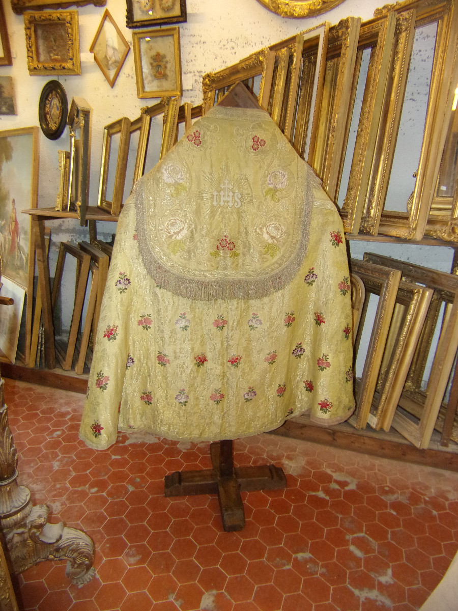 Sacristy Chasuble Stand, In Oak, 18th Century.-photo-7