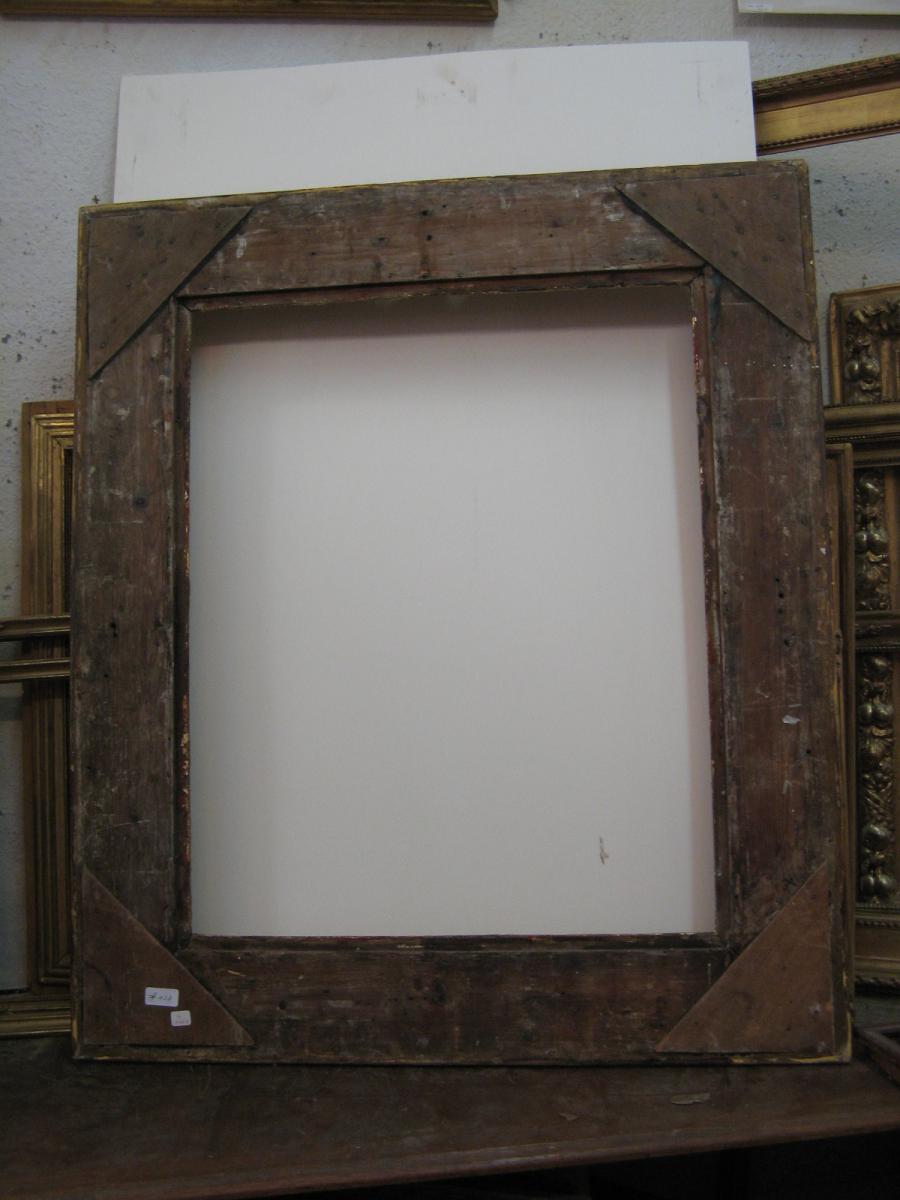 Cadre époque 19ème En Bois Doré.-photo-4