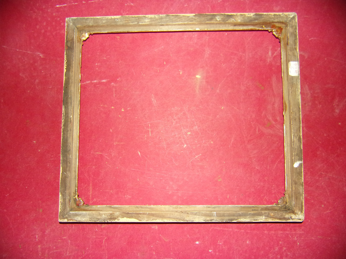 19th Century Frame, In Gilded Wood.-photo-4