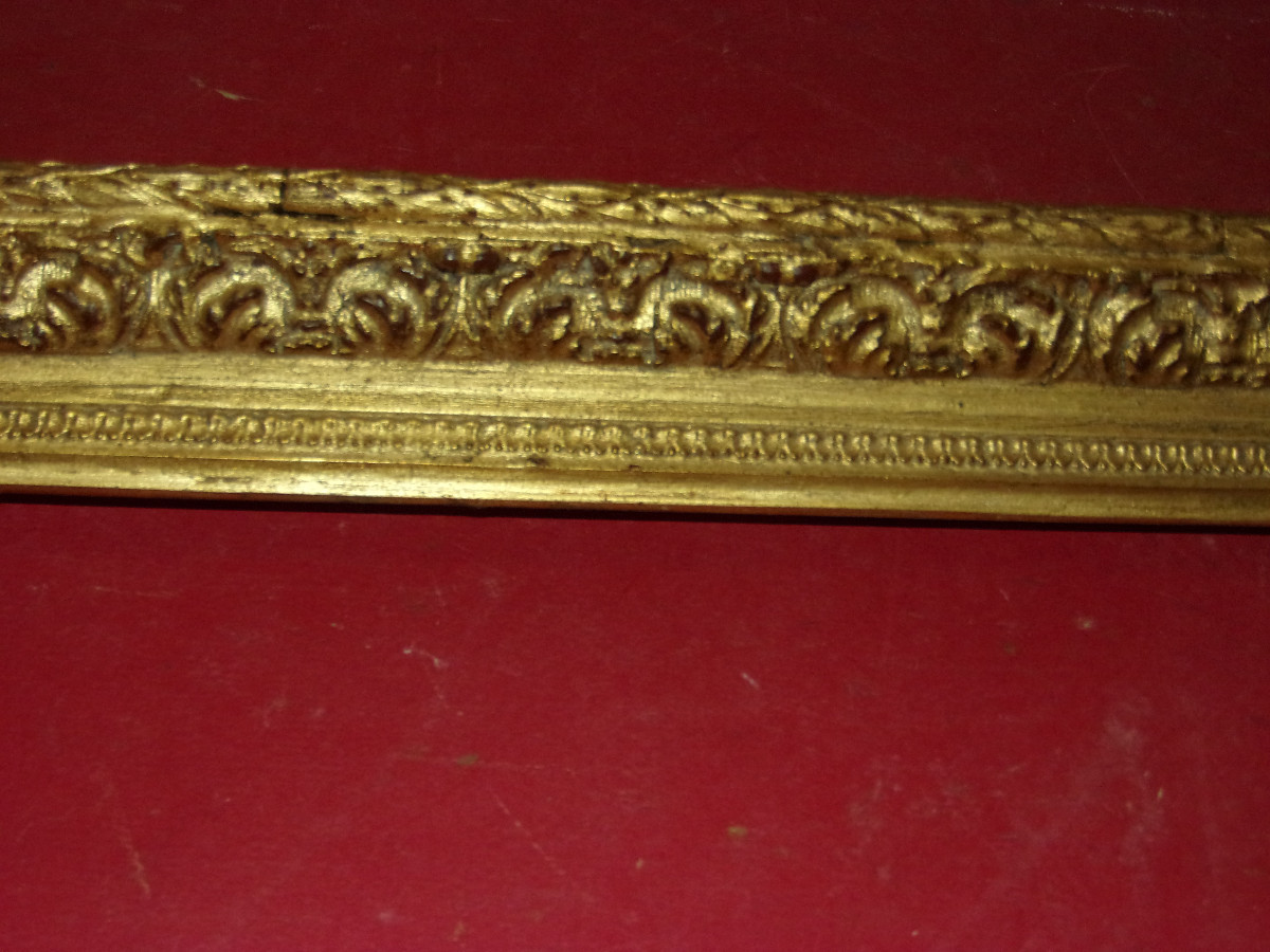 19th Century Frame, In Gilded Wood.-photo-1