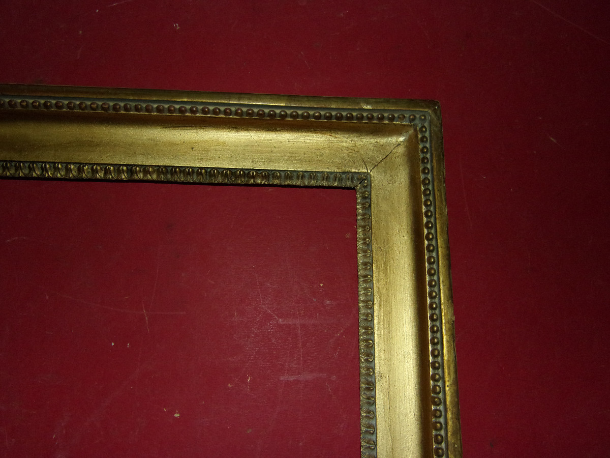 19th Century Frame, In Gilded Wood.-photo-2