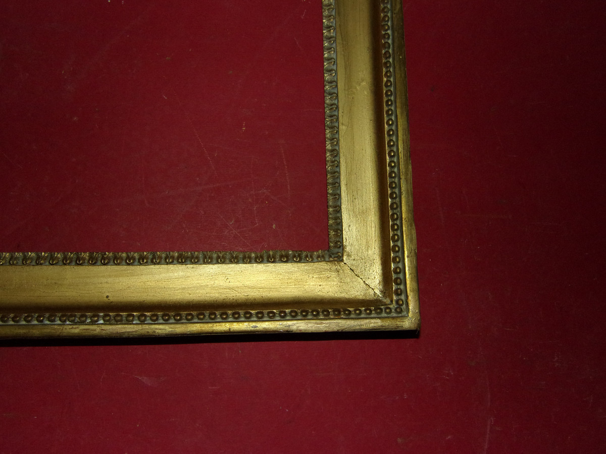 19th Century Frame, In Gilded Wood.-photo-3