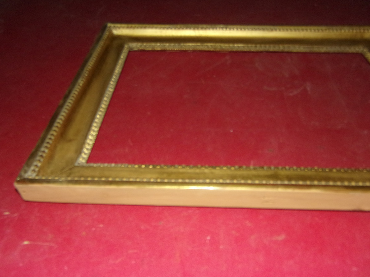 19th Century Frame, In Gilded Wood.-photo-1