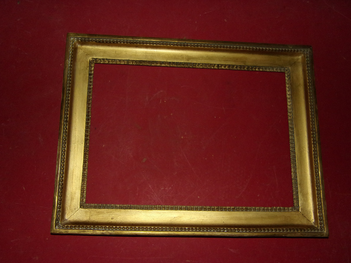 19th Century Frame, In Gilded Wood.