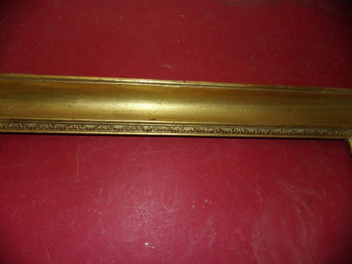 Pair Of 19th Century Gilded Wood Frames.-photo-3