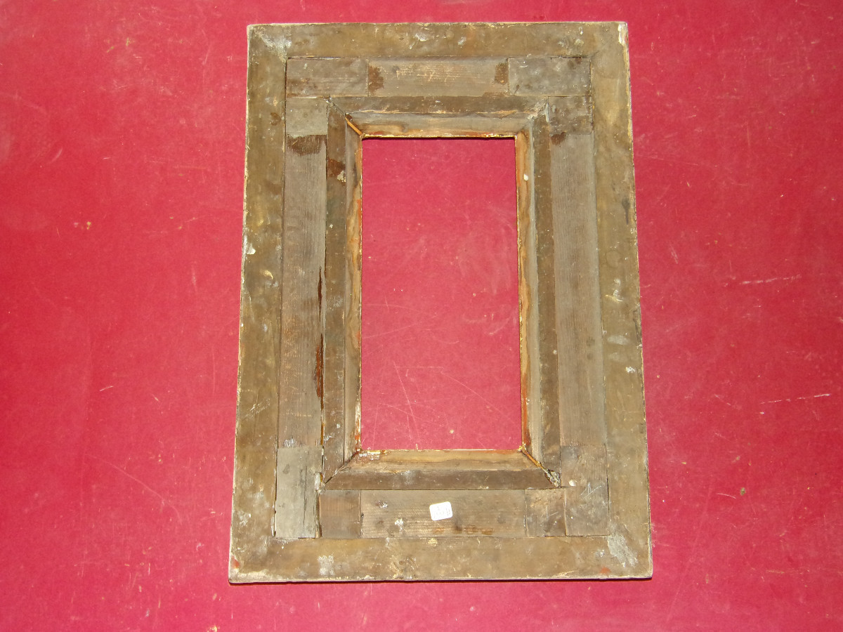 19th Century Gilded Wood Frame.-photo-4
