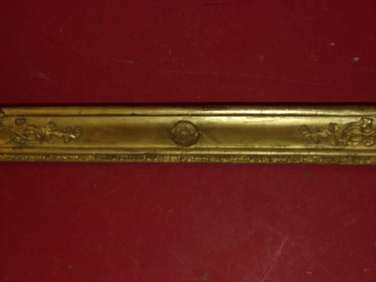19th Century Gilded Wood Frame.-photo-3