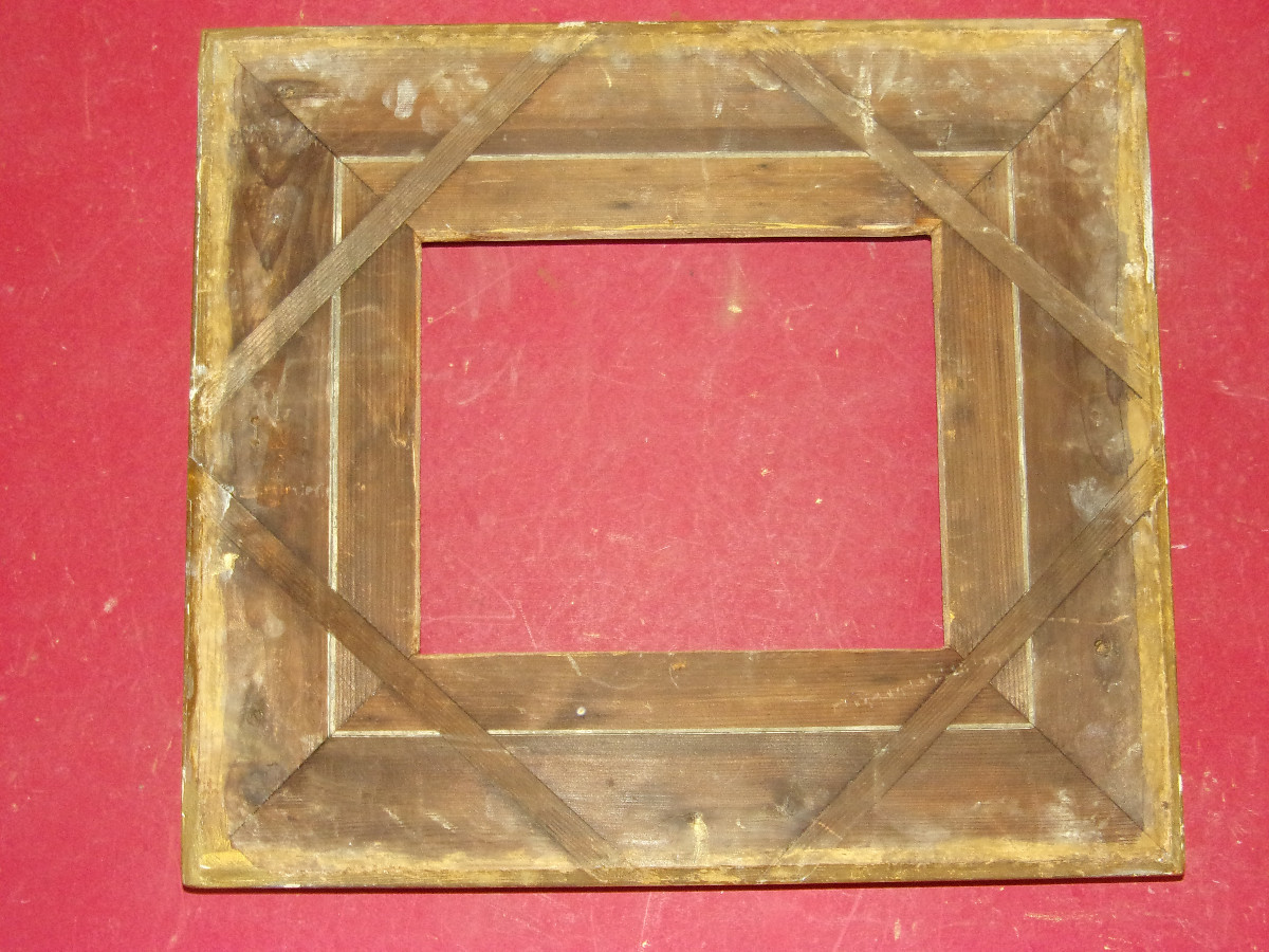 19th Century Gilded Wood Frame.-photo-2
