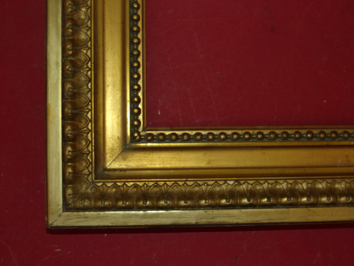 19th Century Gilded Wood Frame.-photo-1