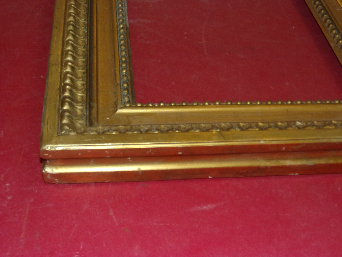 19th Century Gilded Wood Frame.-photo-2