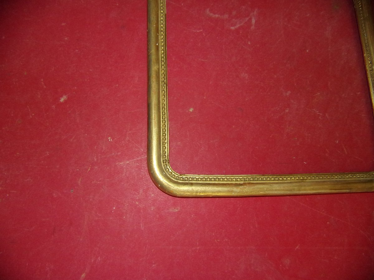 19th Century Gilded Wood Frame.-photo-3