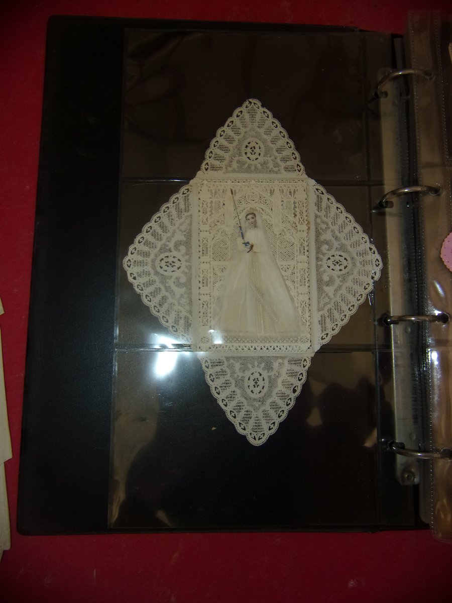 Album Of Religious Images And 19th-century Canivets.