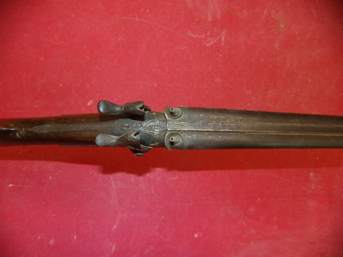  Double-barreled Percussion Hunting Rifle  19th Century  Circa 1850–1870 – -photo-2