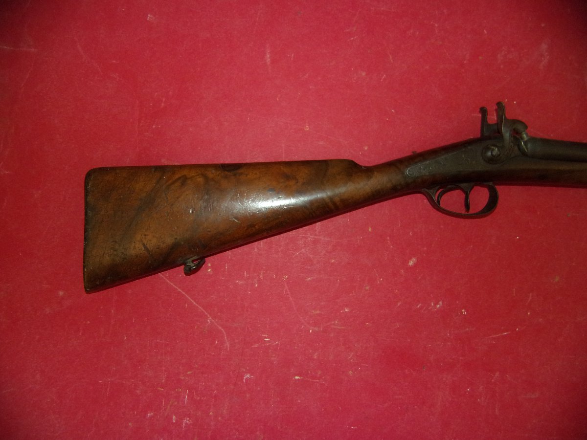  Double-barreled Percussion Hunting Rifle  19th Century  Circa 1850–1870 – -photo-2