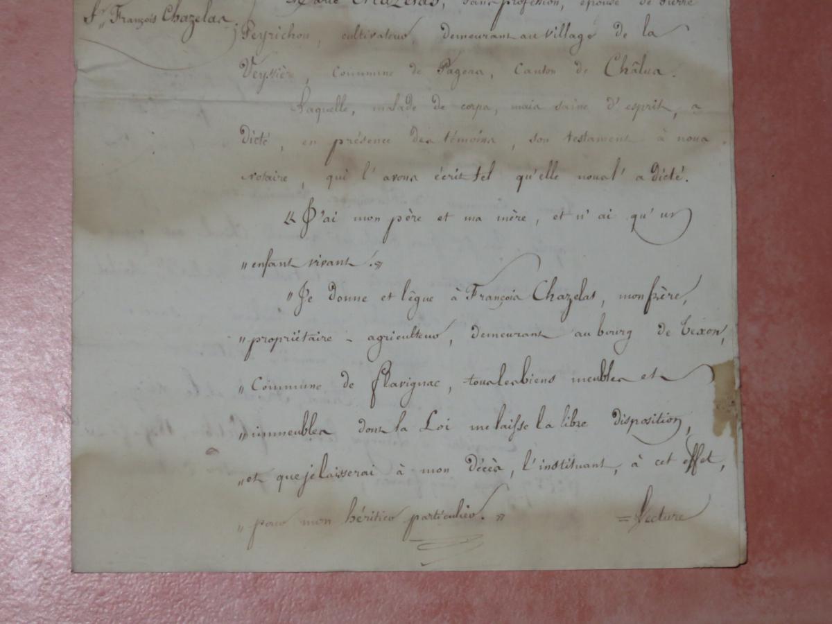 Letter With Header Louis Philippe, Dated From 1835.-photo-4