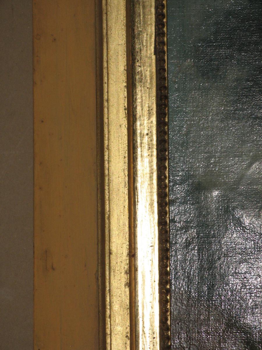 Trumeau, Scène De Chasse, Début 19ème.-photo-4