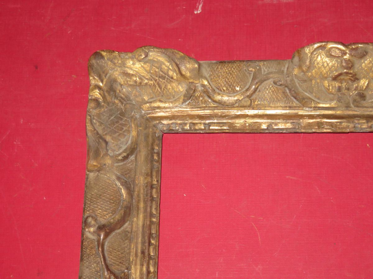 Part Time 17 Th, Louis XIV, In Golden Wood.-photo-2