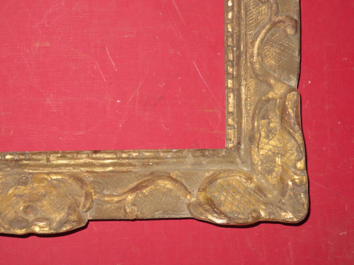 Part Time 17 Th, Louis XIV, In Golden Wood.-photo-4
