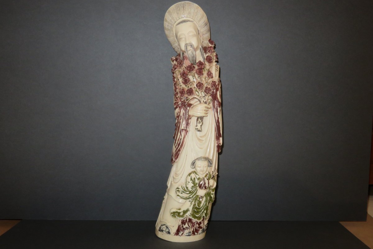 Statuette Of Immortal Ivory, 20th Time.