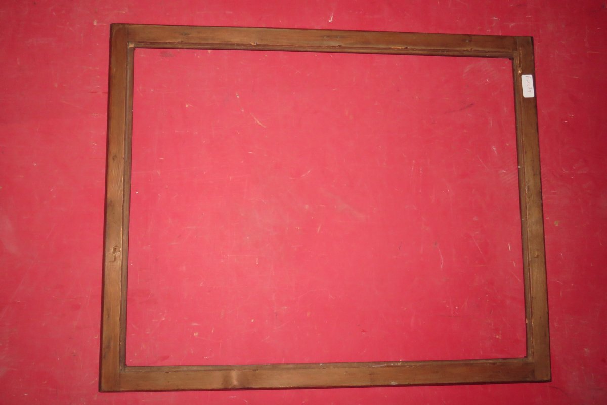 40s Frame In Wood And Gold.-photo-7