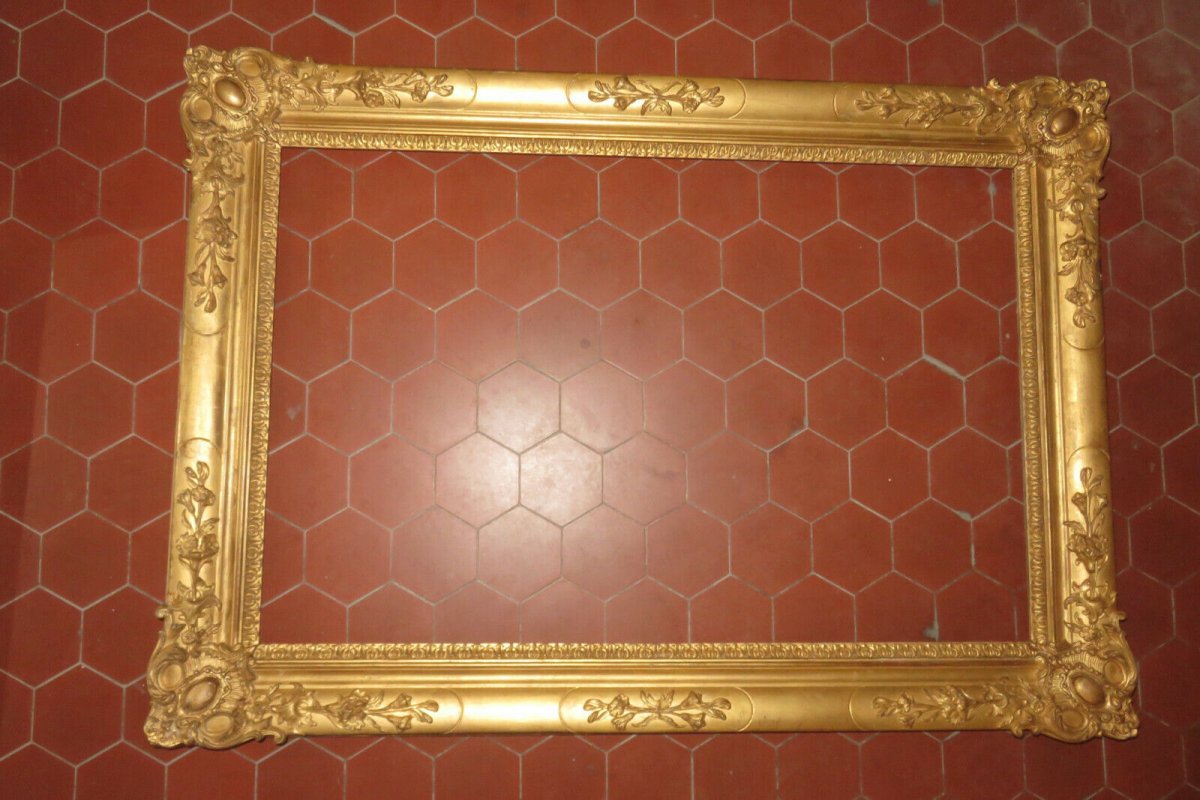 19th Century Frame, In Golden Wood.