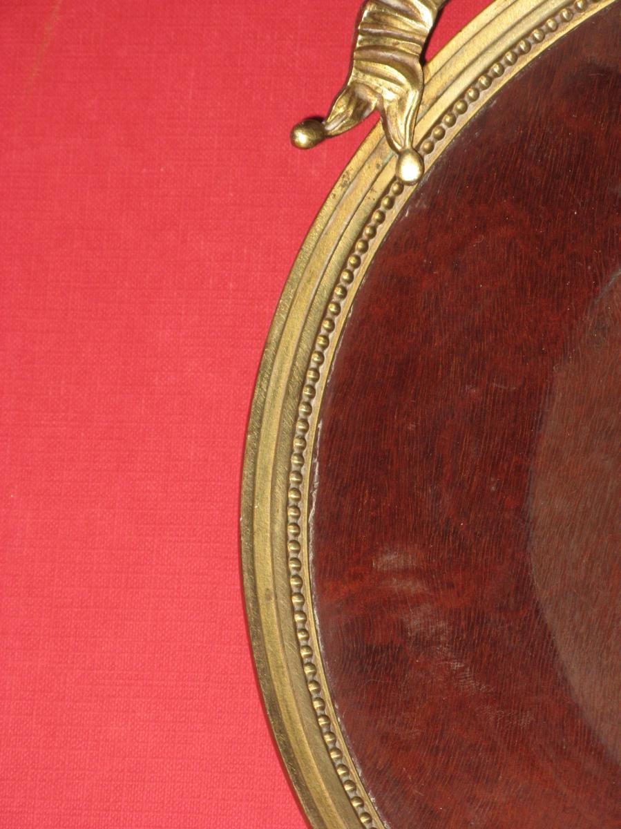 Round Frame Bronze 19th Time.-photo-2