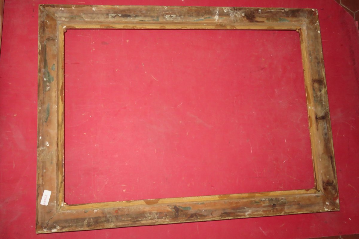 19th Century Frame, In Golden Wood.-photo-5