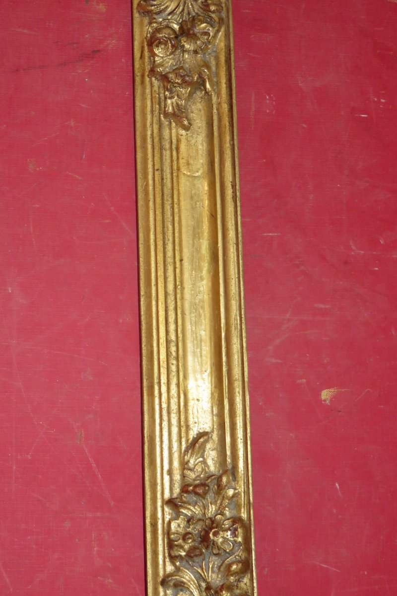 19th Century Frame, In Golden Wood.-photo-3