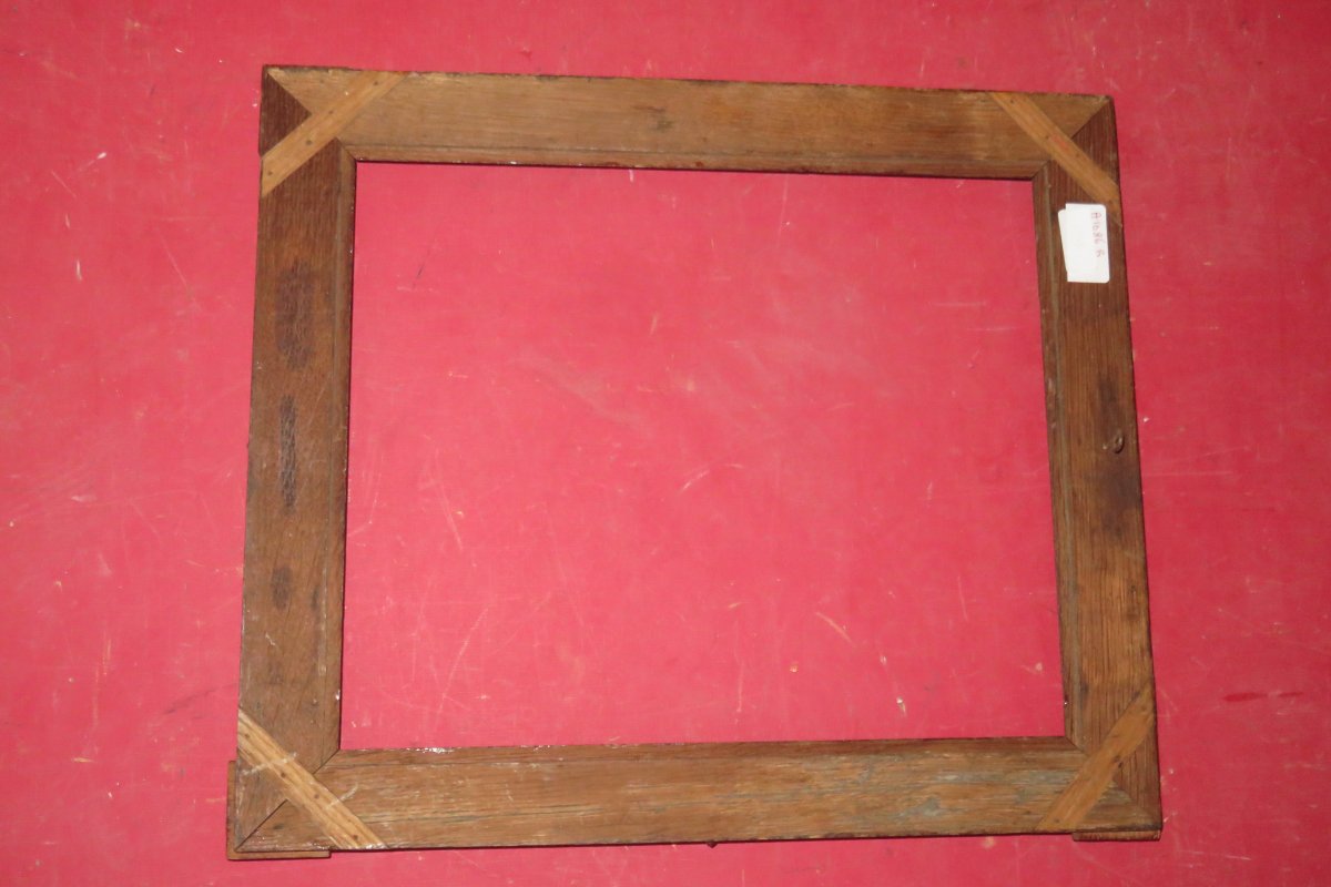 Carved Wood Frame, Early 20th Century.-photo-6