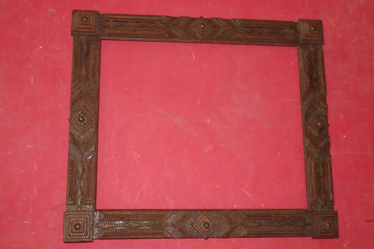 Carved Wood Frame, Early 20th Century.