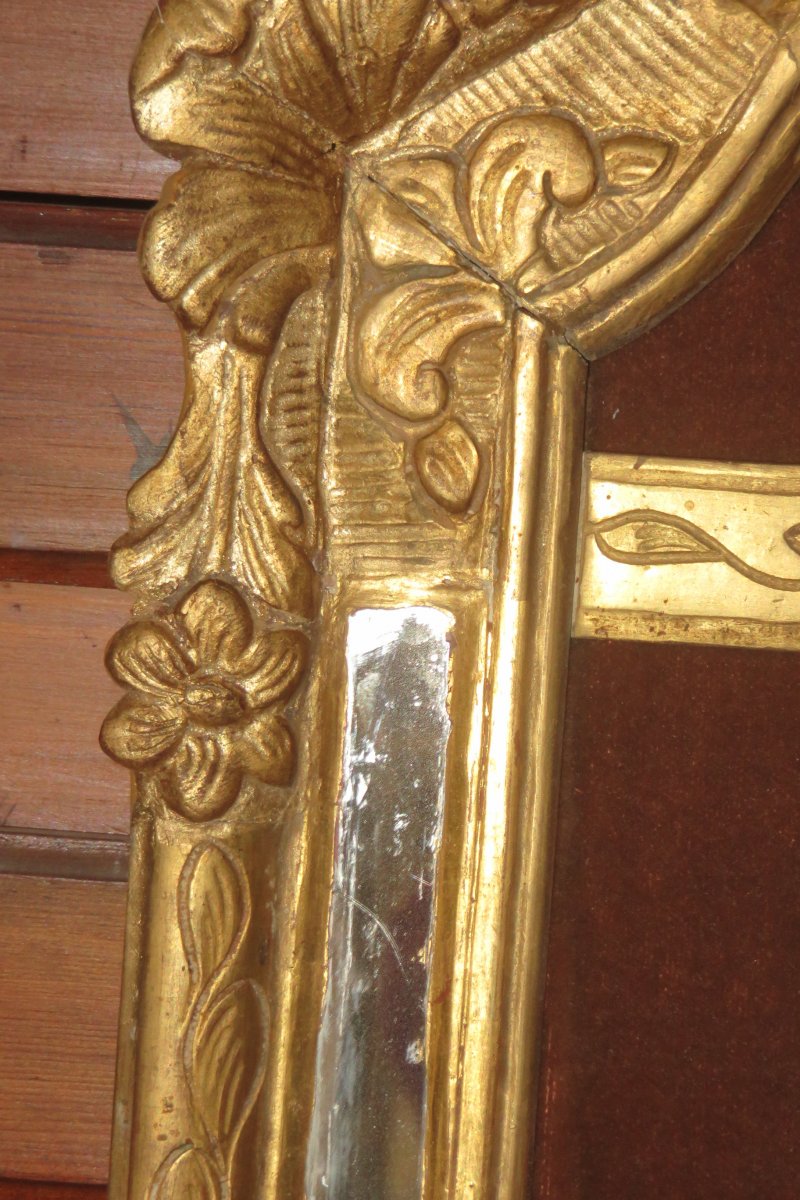 Christ En Ivoire Avec Son Cadre en bois doré,  époque  Début 18ème.-photo-5