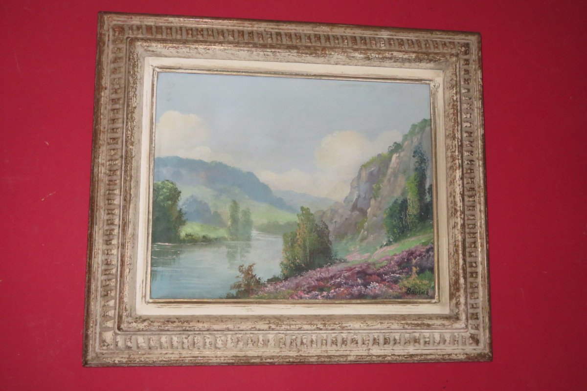 Paysage Dans l'Esprit De l'école De Crozant, Tableau époque Début 20 ème.
