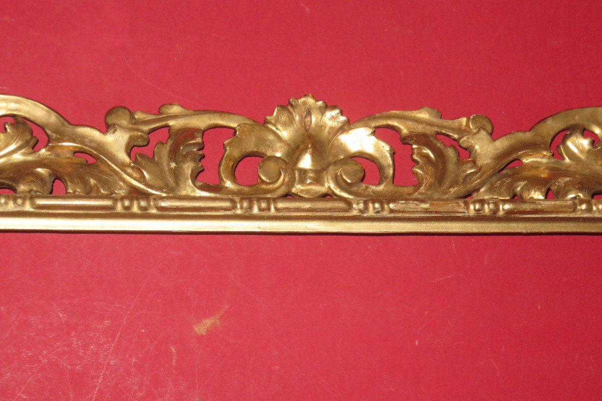 19th Century Frame, In Golden Wood.-photo-2