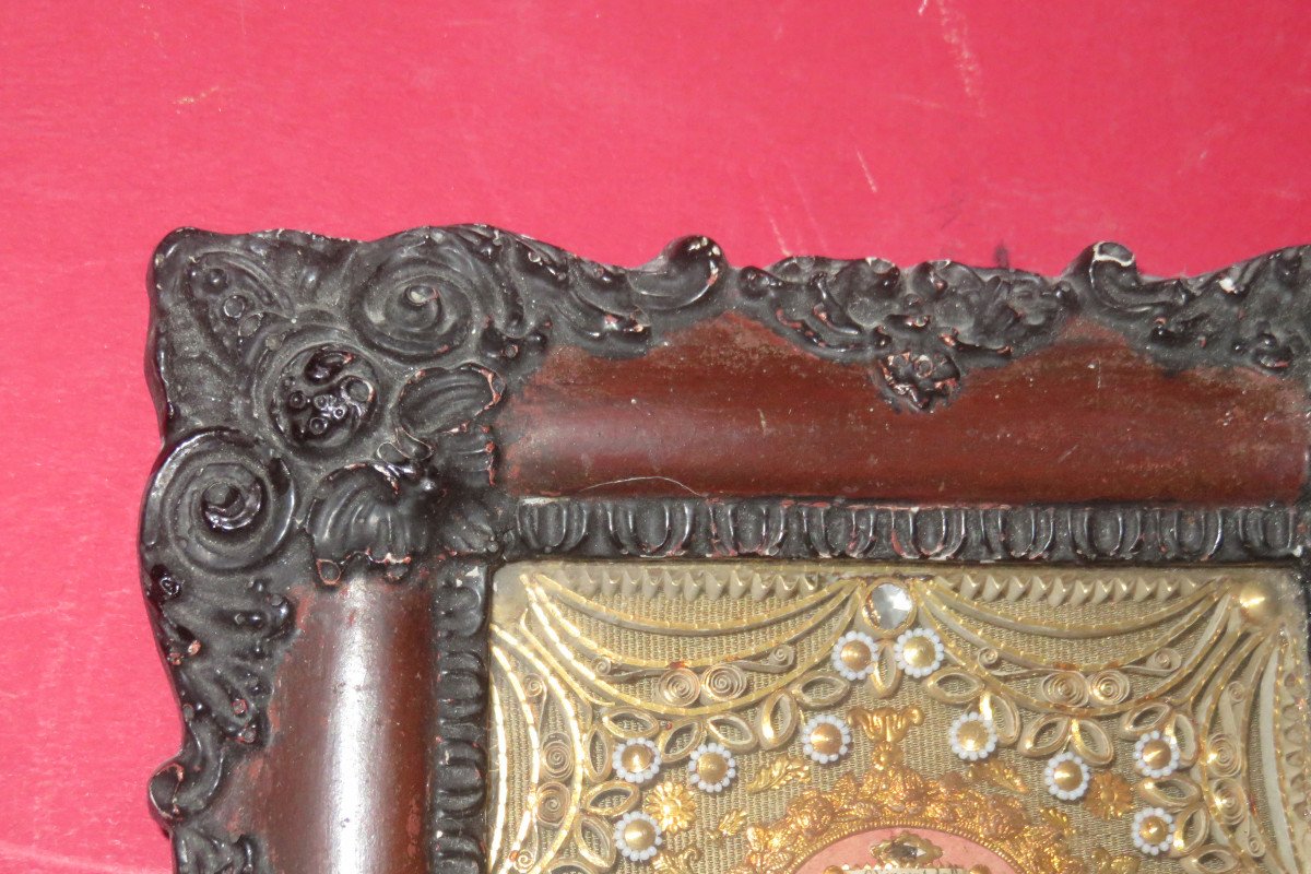 19th Century Reliquary Frame.-photo-3