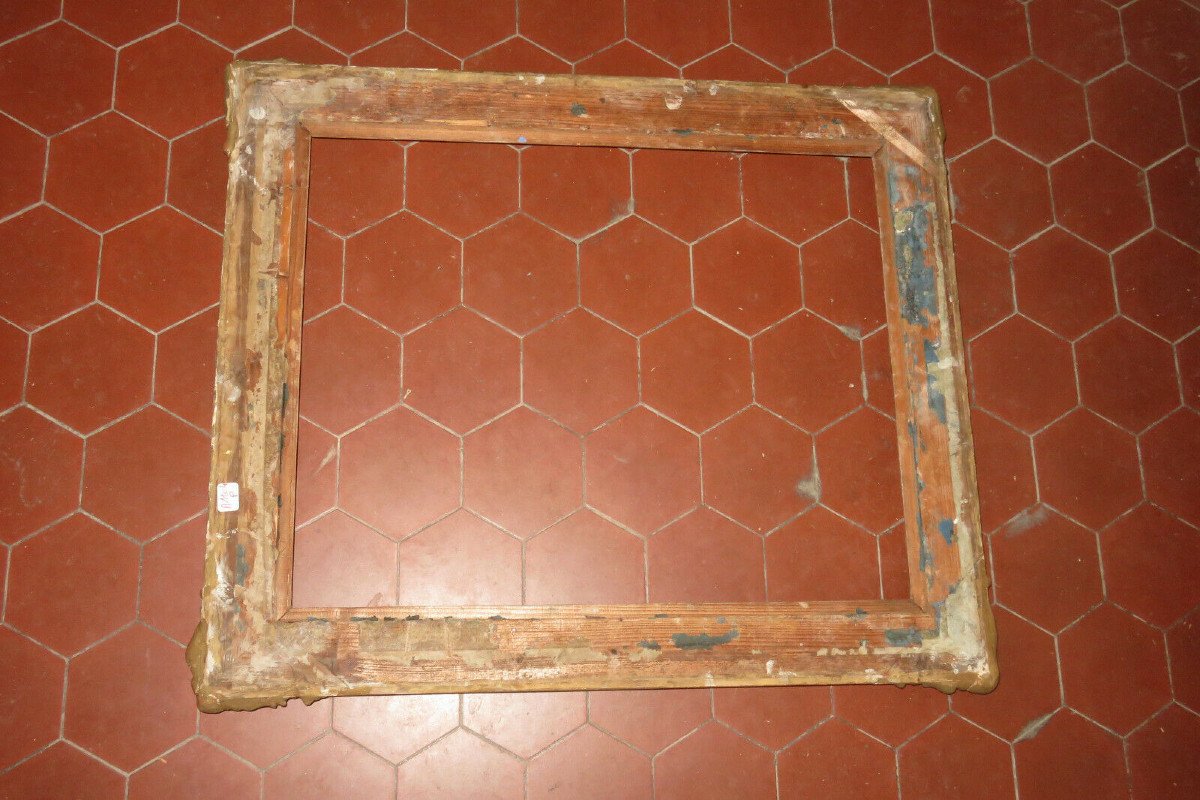 19th Century Frame, In Golden Wood.-photo-4