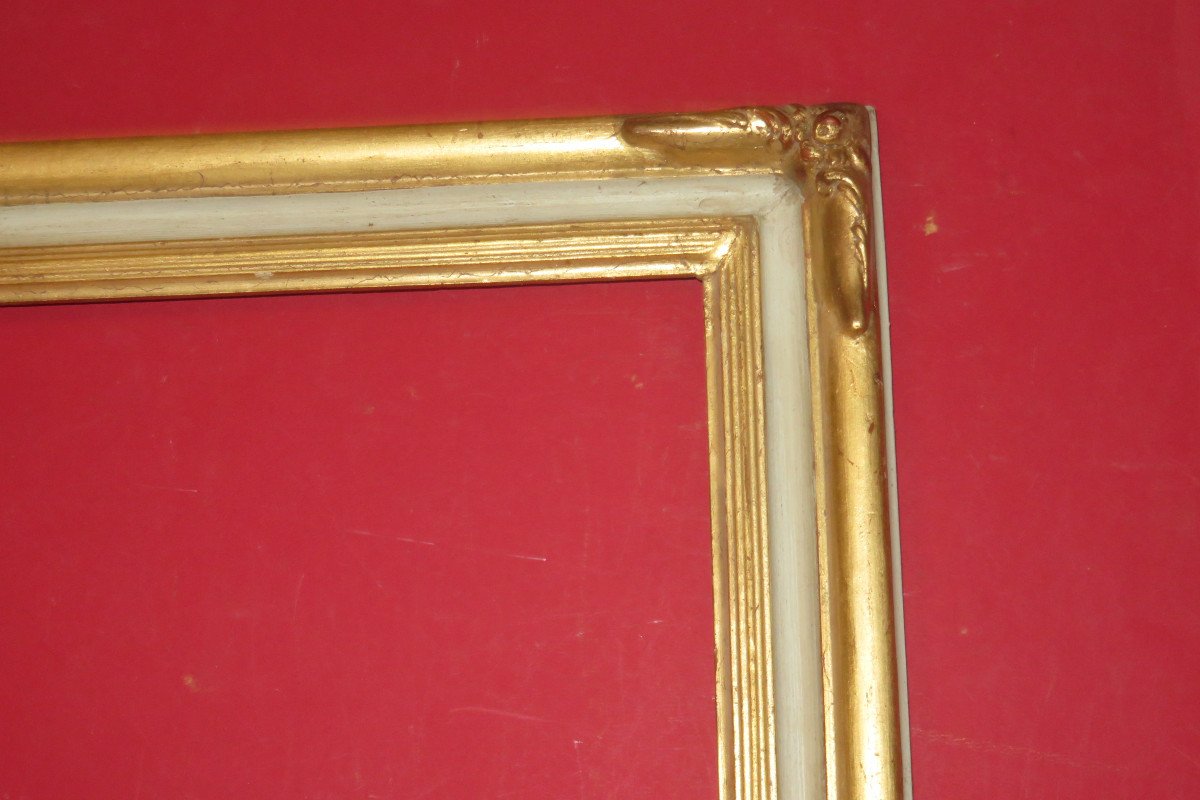 19th Century Frame, In Golden Wood.-photo-3